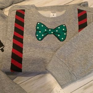 Carter’s Christmas crew neck kid’s sweatshirt